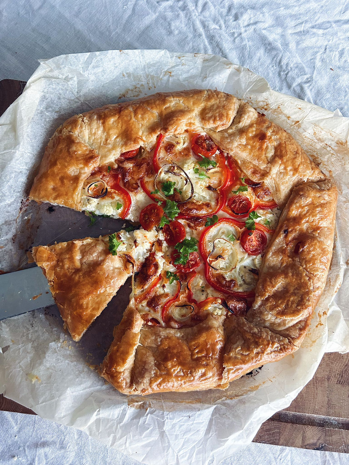 Herkullinen Vuohenjuustogalette