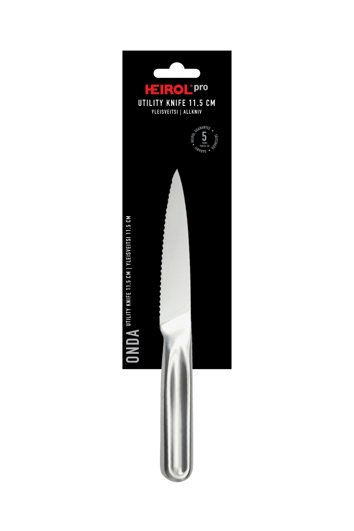 SAHALAITAINEN YLEISVEITSI 11,5 cm Onda Pro