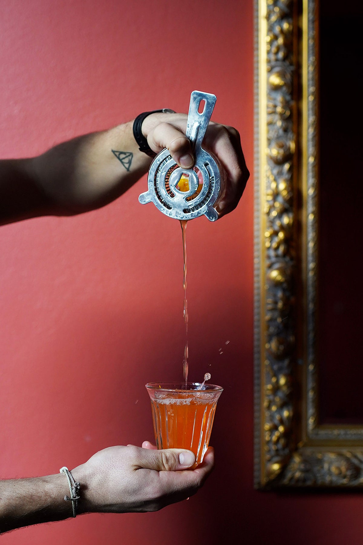 Teräksinen COCKTAILSIIVILÄ Pro