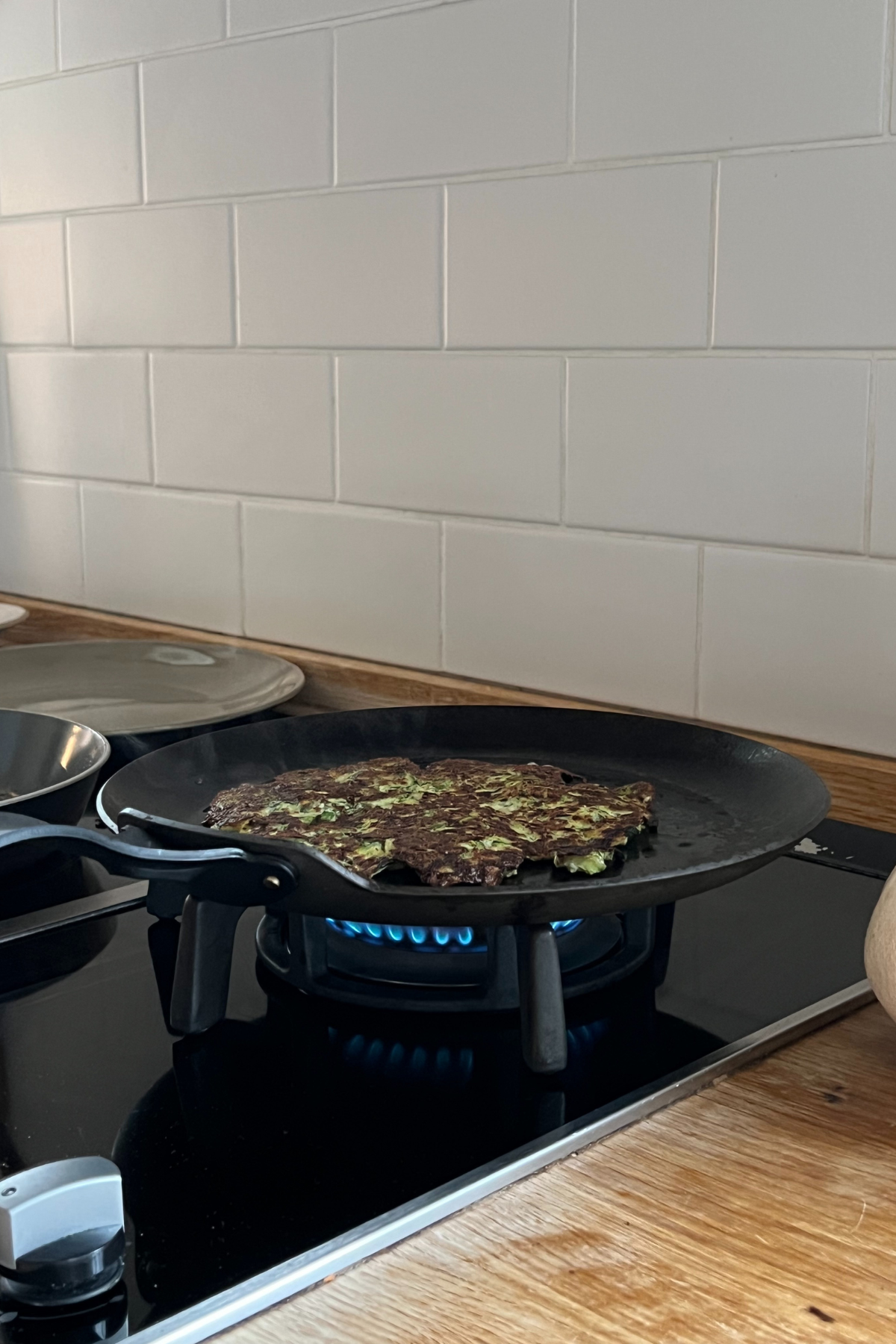 CRÊPE FRYING PAN 28 cm Blacksteel Pro