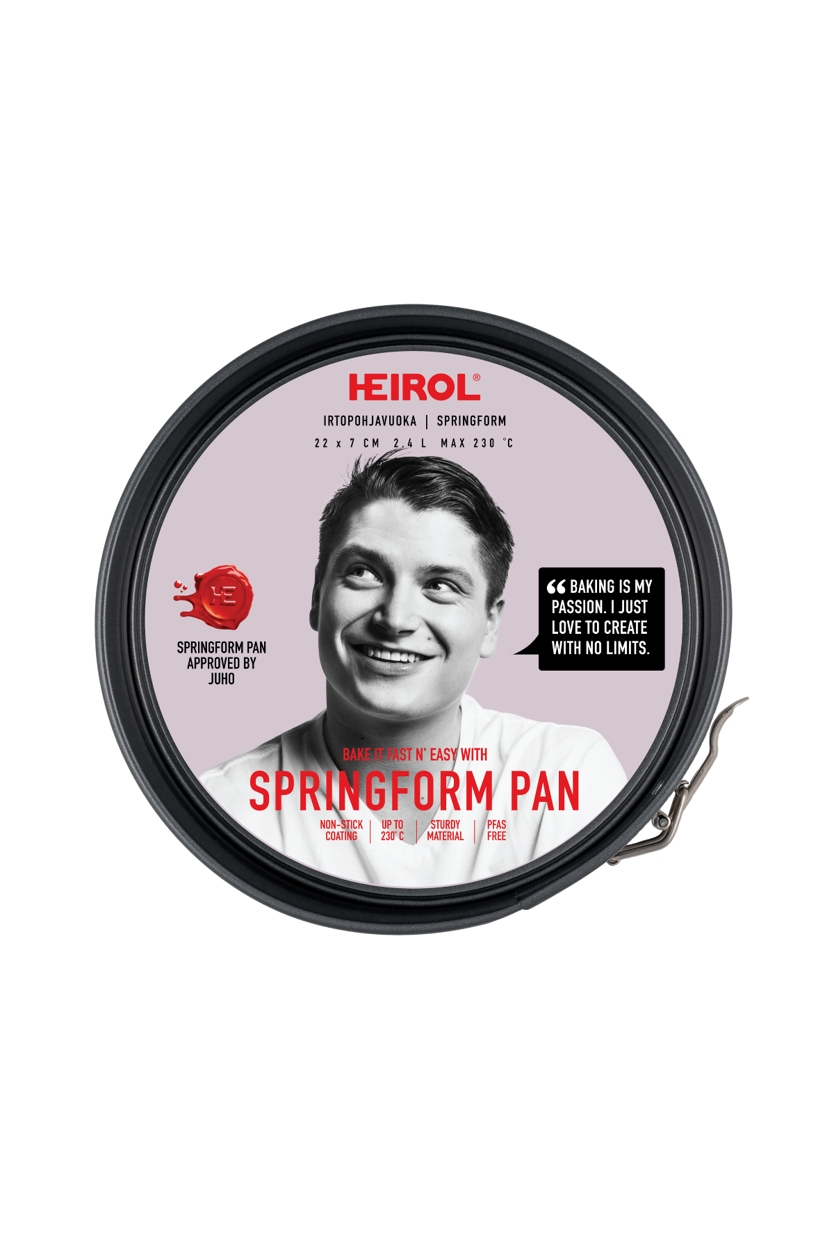 IRTOPOHJAVUOKA 26 cm 3,1 L pinnoitettu